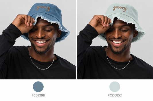 Custom Distressed Bucket Hat